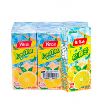Yeo‘s Lemon Flavored Iced Tea Drink 6pc